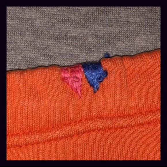 Vintage Victorias Secret PINK Orange Embroidered Matching Set Size Medium - Picture 13 of 16